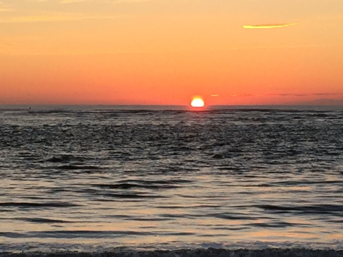 Sunrise over Sullivan Island - November 2015.JPG